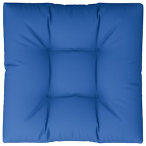 Poduška na palety královsky modrá 70 x 70 x 12 cm textil - obrázek 6