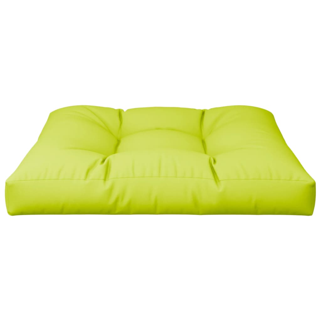 vidaXL Palletkussen 70x70x12 cm stof heldergroen groen, foto 2