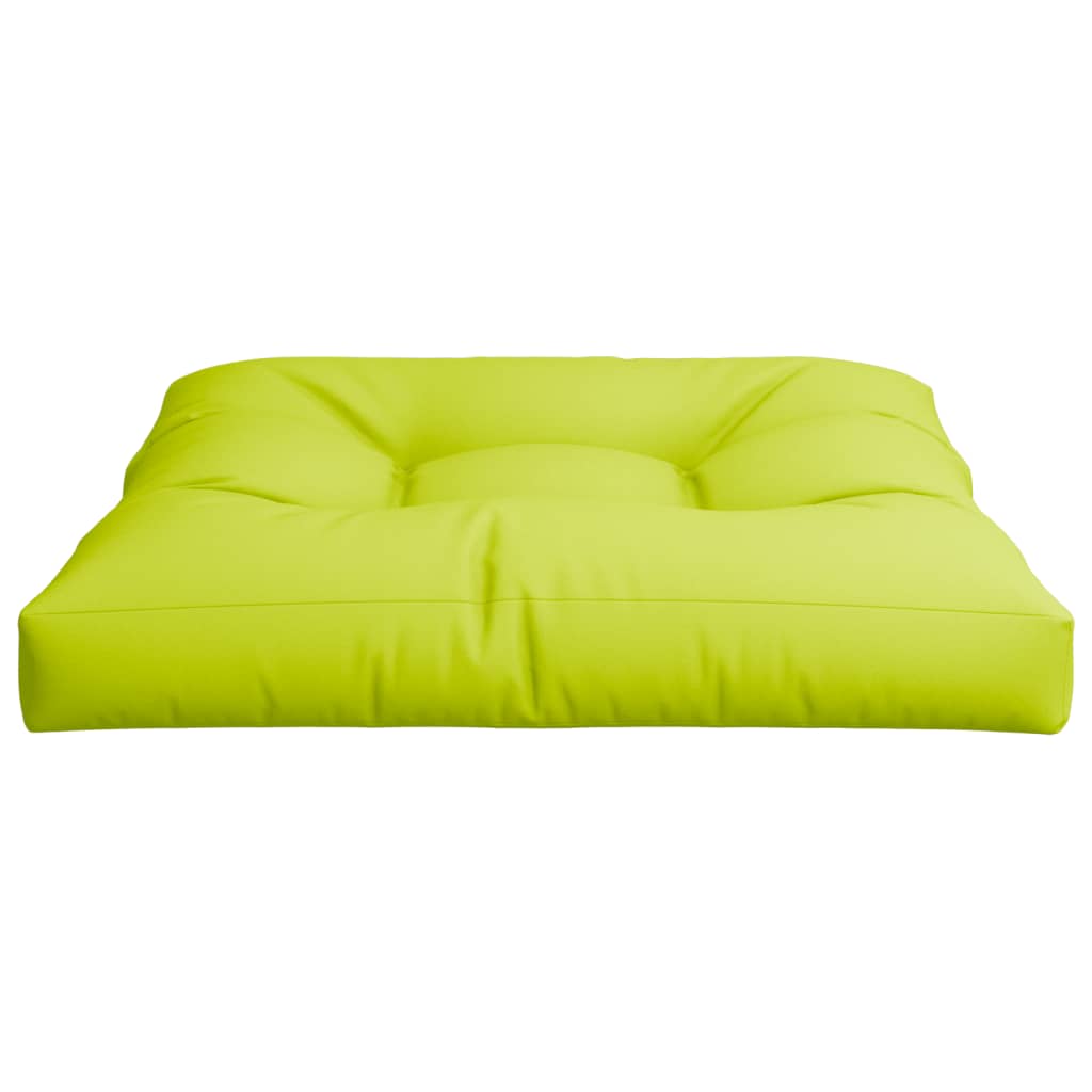 vidaXL Palletkussen 70x70x12 cm stof heldergroen groen, foto 4