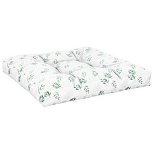 Poduška na palety vzor listů 70 x 70 x 12 cm textil - obrázek 4