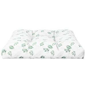 Poduška na palety vzor listů 70 x 70 x 12 cm textil - obrázek 5