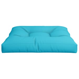 Poduška na palety tyrkysová 70 x 70 x 12 cm textil - obrázek 5