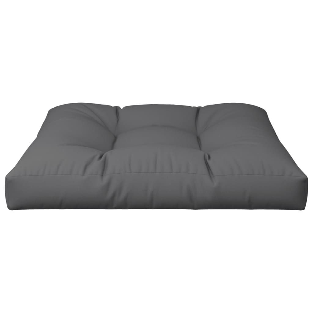 vidaXL Palletkussen 80x80x12 cm stof antracietkleurig, foto 2