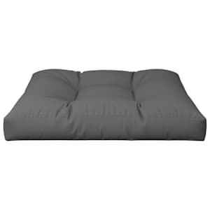 Poduška na palety antracitová 80 x 80 x 12 cm textil - obrázek 4