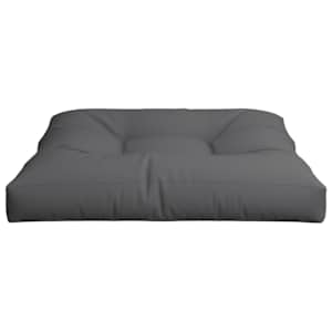 Poduška na palety antracitová 80 x 80 x 12 cm textil - obrázek 5