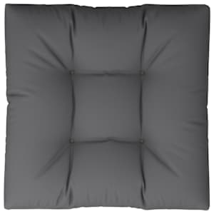 Poduška na palety antracitová 80 x 80 x 12 cm textil - obrázek 6