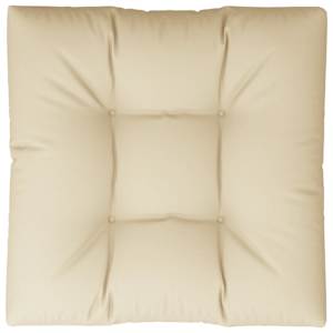 Poduška na palety béžová 80 x 80 x 12 cm textil - obrázek 6