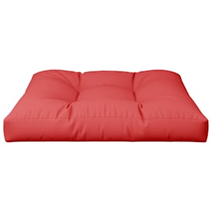 Poduška na palety červená 80 x 80 x 12 cm textil - obrázek 4