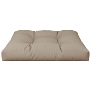 Poduška na palety taupe 80 x 80 x 12 cm textil - obrázek 4