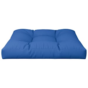 Poduška na palety královsky modrá 80 x 80 x 12 cm textil - obrázek 4