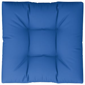 Poduška na palety královsky modrá 80 x 80 x 12 cm textil - obrázek 6