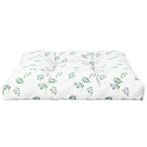 Poduška na palety vzor listů 80 x 80 x 12 cm textil - obrázek 5
