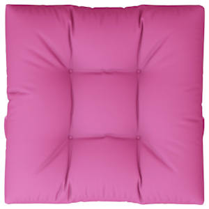 Poduška na palety růžová 80 x 80 x 12 cm textil - obrázek 2