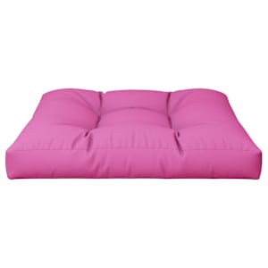 Poduška na palety růžová 80 x 80 x 12 cm textil - obrázek 5