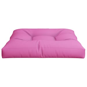 Poduška na palety růžová 80 x 80 x 12 cm textil - obrázek 6