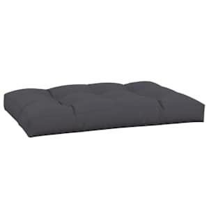 Poduška na palety antracitová 120 x 80 x 12 cm textil - obrázek 2