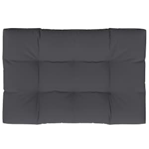 Poduška na palety antracitová 120 x 80 x 12 cm textil - obrázek 6