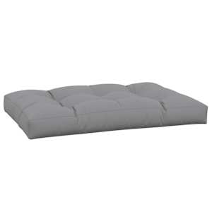 Poduška na palety šedá 120 x 80 x 12 cm textil - obrázek 2