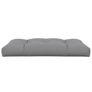 Poduška na palety šedá 120 x 80 x 12 cm textil - obrázek 4