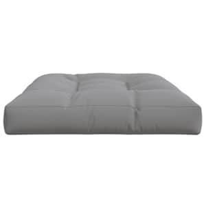 Poduška na palety šedá 120 x 80 x 12 cm textil - obrázek 5