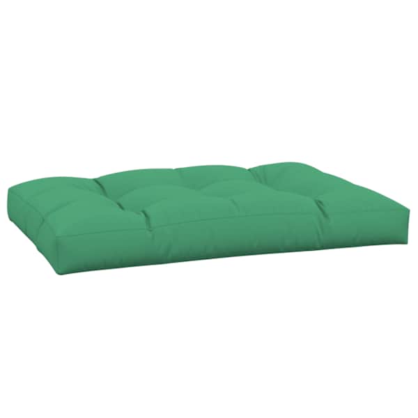 vidaXL euroaluse istmepadi, roheline, 120x80x12cm, kangas