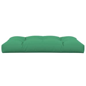 Poduška na palety zelená 120 x 80 x 12 cm textil - obrázek 4