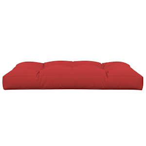 Poduška na palety červená 120 x 80 x 12 cm textil - obrázek 4