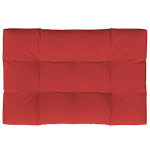 Poduška na palety červená 120 x 80 x 12 cm textil - obrázek 6