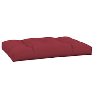 Poduška na palety vínová 120 x 80 x 12 cm textil - obrázek 2