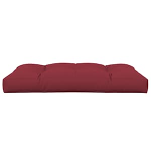 Poduška na palety vínová 120 x 80 x 12 cm textil - obrázek 4