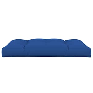Poduška na palety královsky modrá 120 x 80 x 12 cm textil - obrázek 4