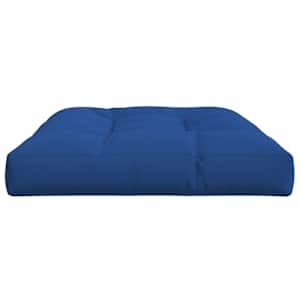 Poduška na palety královsky modrá 120 x 80 x 12 cm textil - obrázek 5