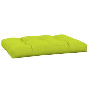 Poduška na palety jasně zelená 120 x 80 x 12 cm textil - obrázek 2
