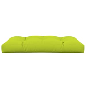 Poduška na palety jasně zelená 120 x 80 x 12 cm textil - obrázek 4