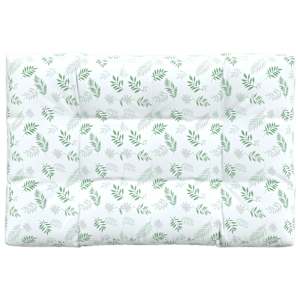 Poduška na palety vzor listů 120 x 80 x 12 cm textil - obrázek 2