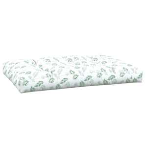 Poduška na palety vzor listů 120 x 80 x 12 cm textil - obrázek 4