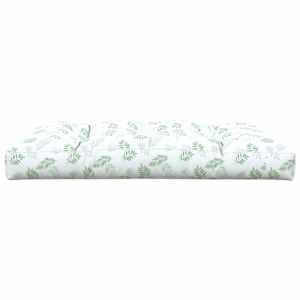 Poduška na palety vzor listů 120 x 80 x 12 cm textil - obrázek 5