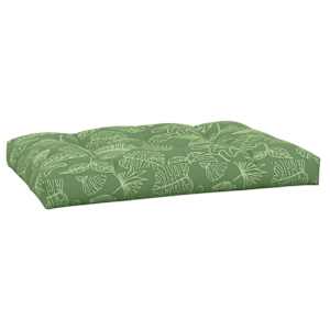 Poduška na palety vzor listů 120 x 80 x 12 cm textil - obrázek 4