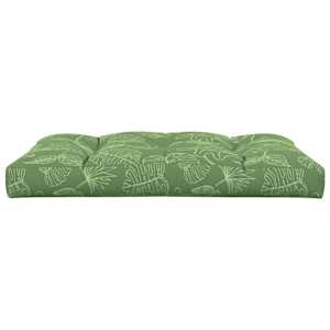 Poduška na palety vzor listů 120 x 80 x 12 cm textil - obrázek 5