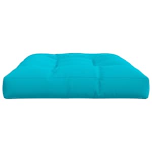 Poduška na palety tyrkysová 120 x 80 x 12 cm textil - obrázek 6