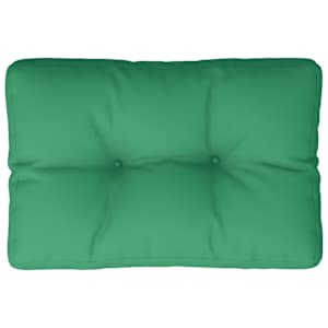 Poduška na palety zelená 50 x 40 x 12 cm textil - obrázek 2
