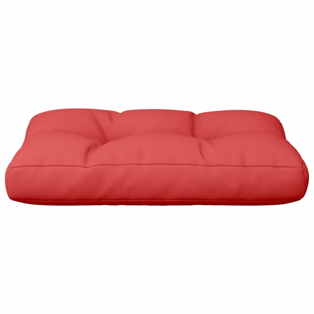 vidaXL Palletkussen 50x40x12 cm stof rood, foto 4
