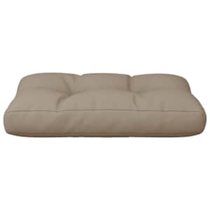 Poduška na palety taupe 50 x 40 x 12 cm textil - obrázek 5