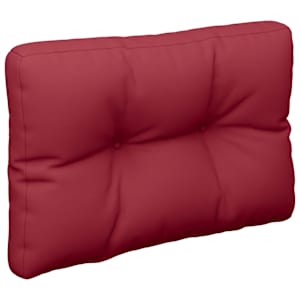 Poduška na palety vínová 50 x 40 x 12 cm textil - obrázek 4