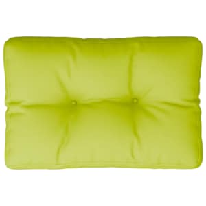 Poduška na palety jasně zelená 50 x 40 x 12 cm textil - obrázek 2