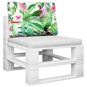 Poduška na palety vícebarevná 50 x 40 x 12 cm textil - obrázek 3