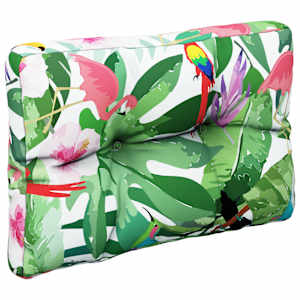 Poduška na palety vícebarevná 50 x 40 x 12 cm textil - obrázek 4