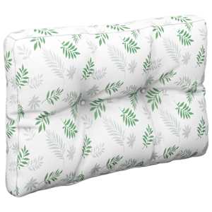 Poduška na palety vzor listů 50 x 40 x 12 cm textil - obrázek 4