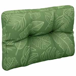 Poduška na palety vzor listů 50 x 40 x 12 cm textil - obrázek 4