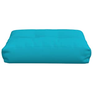Poduška na palety tyrkysová 50 x 40 x 12 cm textil - obrázek 5